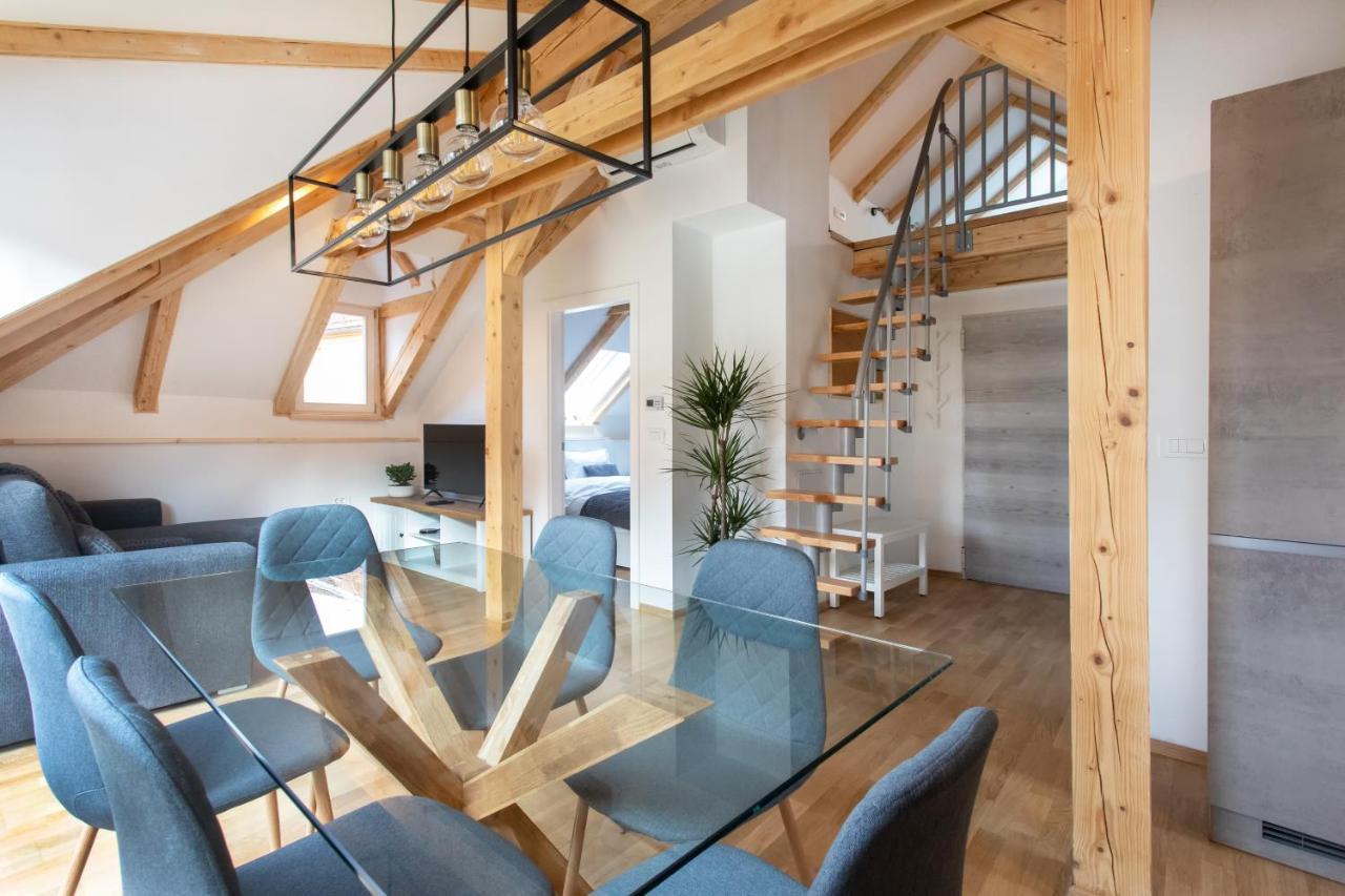 Bright & Spacious Loft In The Heart Of Old Town リュブリャナ エクステリア 写真