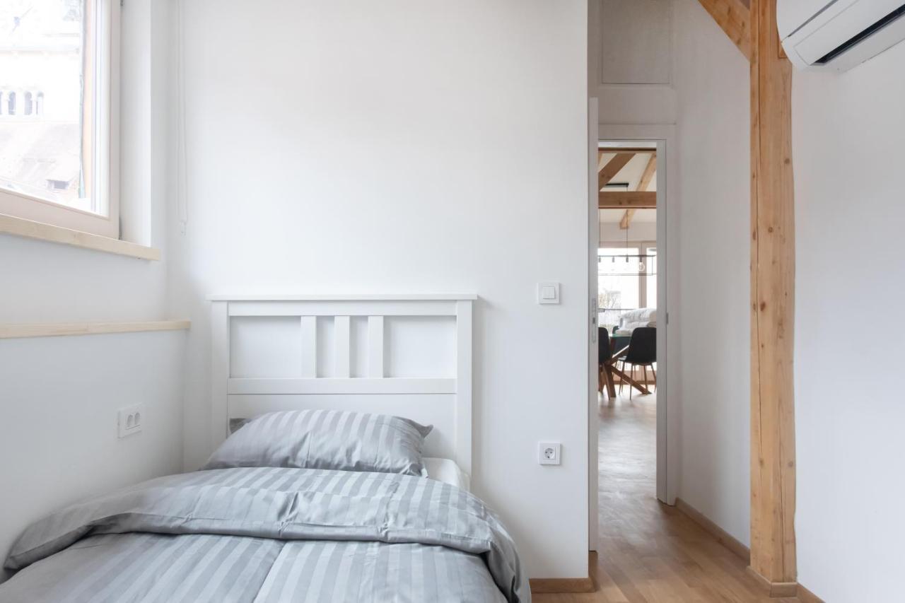 Bright & Spacious Loft In The Heart Of Old Town リュブリャナ エクステリア 写真